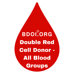 Double Red Cell Donor - All Blood Groups